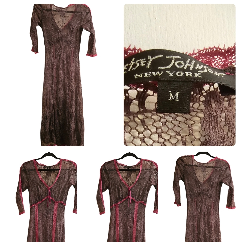 Vintage Betsey Johnson Lace Dress w/out slip